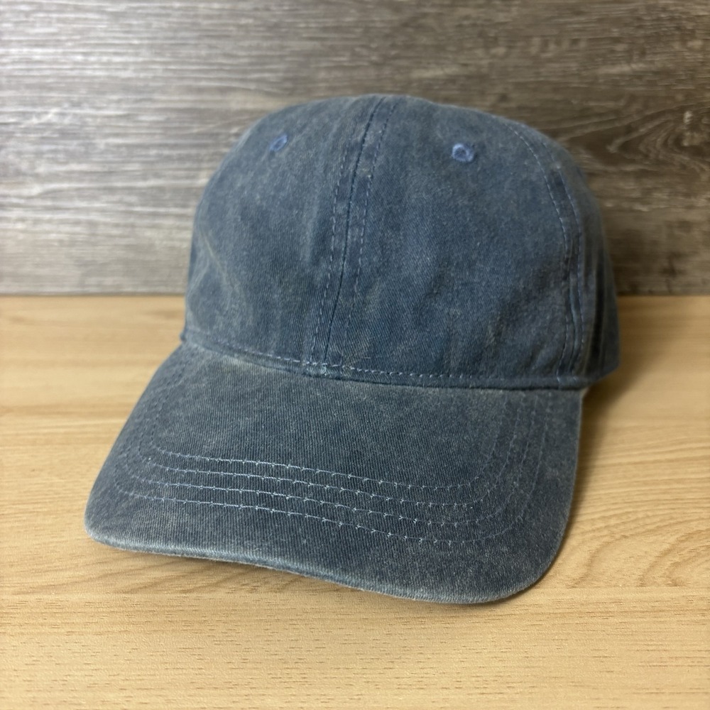 Mudd Hat Cap Strap Back Blue Faded Denim Washed Casual Womens Adjustable Classic